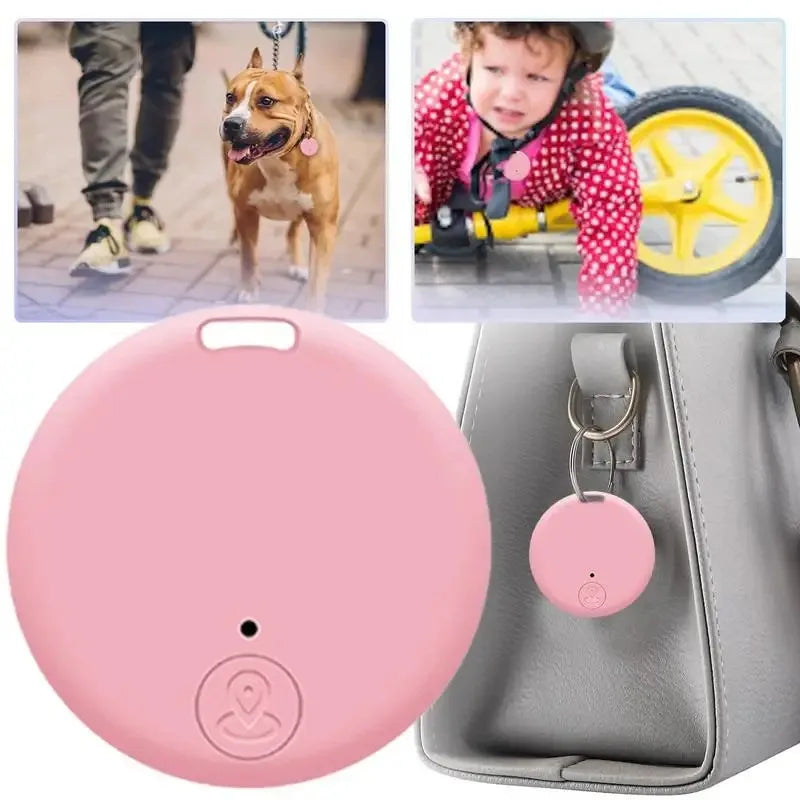 2026 Mini GPS Locator Anti-loss Alarm Wallet Keychain Smart Tag Bluetooth Compatible Tracker Keychain Pet Child Tracker