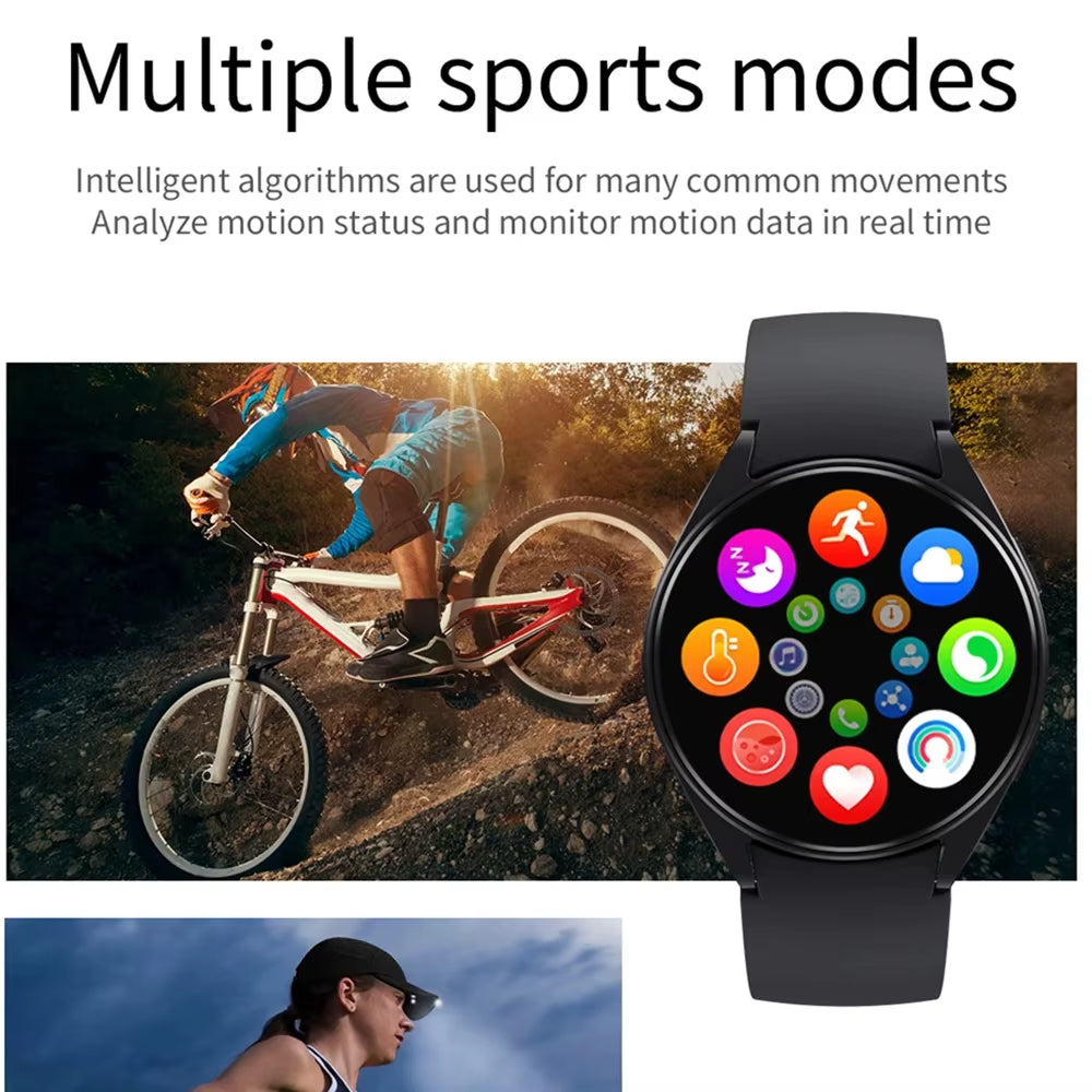 2026 New Smart Watch 6 Bluetooth Call Sports Health Monitoring Men Women Smart Watch Gift for Android IOS