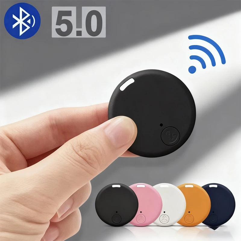 2026 Mini GPS Locator Anti-loss Alarm Wallet Keychain Smart Tag Bluetooth Compatible Tracker Keychain Pet Child Tracker